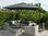 Ampelschirm "Garden" 300x300cm  komplett mit Granitständer