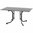 Gartentisch mit kratzfester HPL-Platte, klappbar, ca. 140x90cm, anthrazit